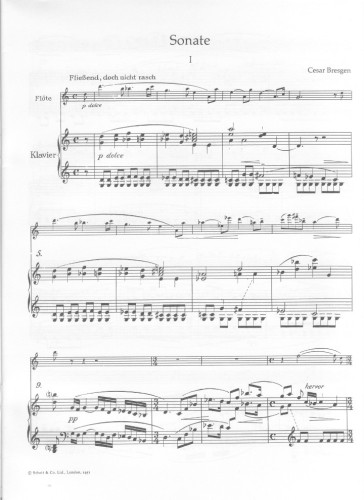 Bresgen, C :: Sonate [Sonata]