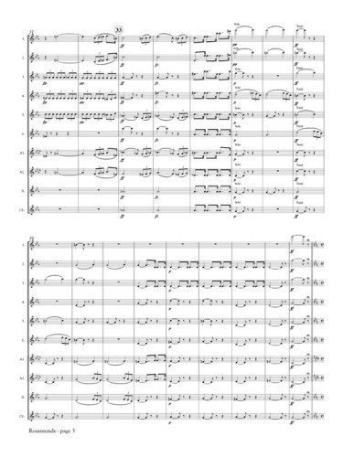 Rosamunde: Overture Page 3