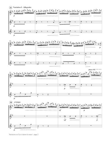 Beethoven, L :: Variations on 'La Ci Darem la Mano'