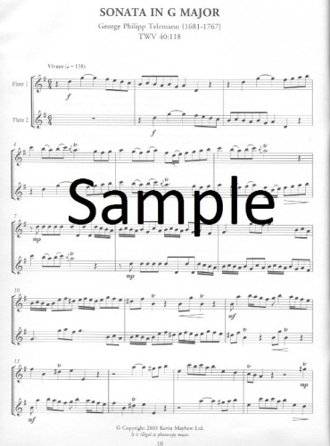 Telemann, GP :: Six Canonic Sonatas