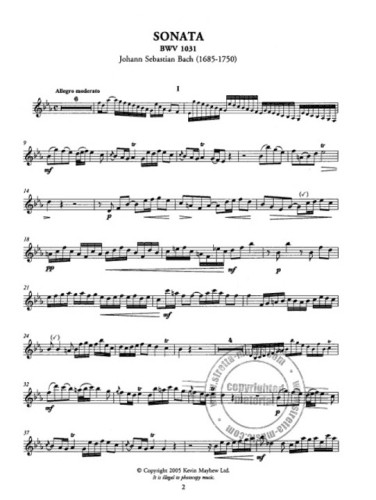 Bach, JS :: Flute Sonatas: Book 3