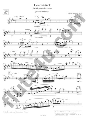 Andersen, J :: Concertstuck op. 3