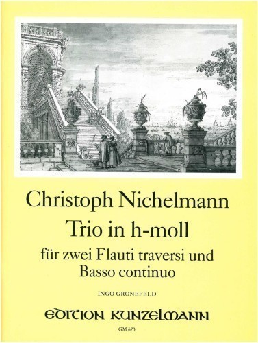Nichelmann, C :: Trio in h-moll [Trio in B minor]