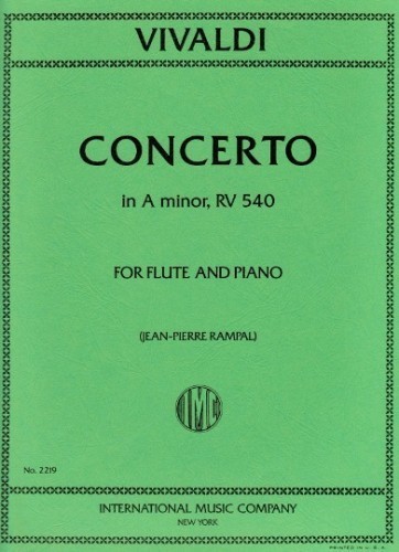 Vivaldi, A :: Concerto in A minor, RV 540