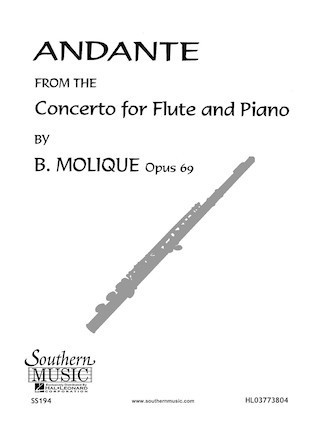 Molique, B :: Andante (from the Concerto for Flute, op. 69)