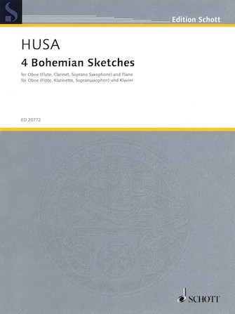 Husa, K :: 4 Bohemian Sketches