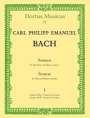 Bach, CPE :: Sonaten [Sonatas] Book 1