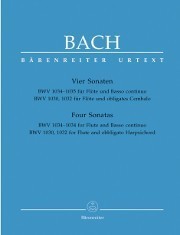 Bach, JS :: Vier Sonaten [Four Sonatas]