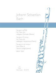 Bach, JS :: Sonate in g-Moll BWV 1020 [Sonata in G minor BWV 1020]