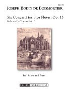 Boismortier, JB :: Six Concerti for Five Flutes, Op. 15 - Volume II: Concerti 4-6