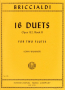 Briccialdi, G :: 16 Duets op. 132, Book II