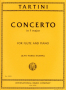 Tartini, G :: Concerto in F Major