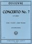 Devienne, F :: Concerto No. 7 in E minor