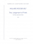 Roosevelt, W :: The Judgment of Paris