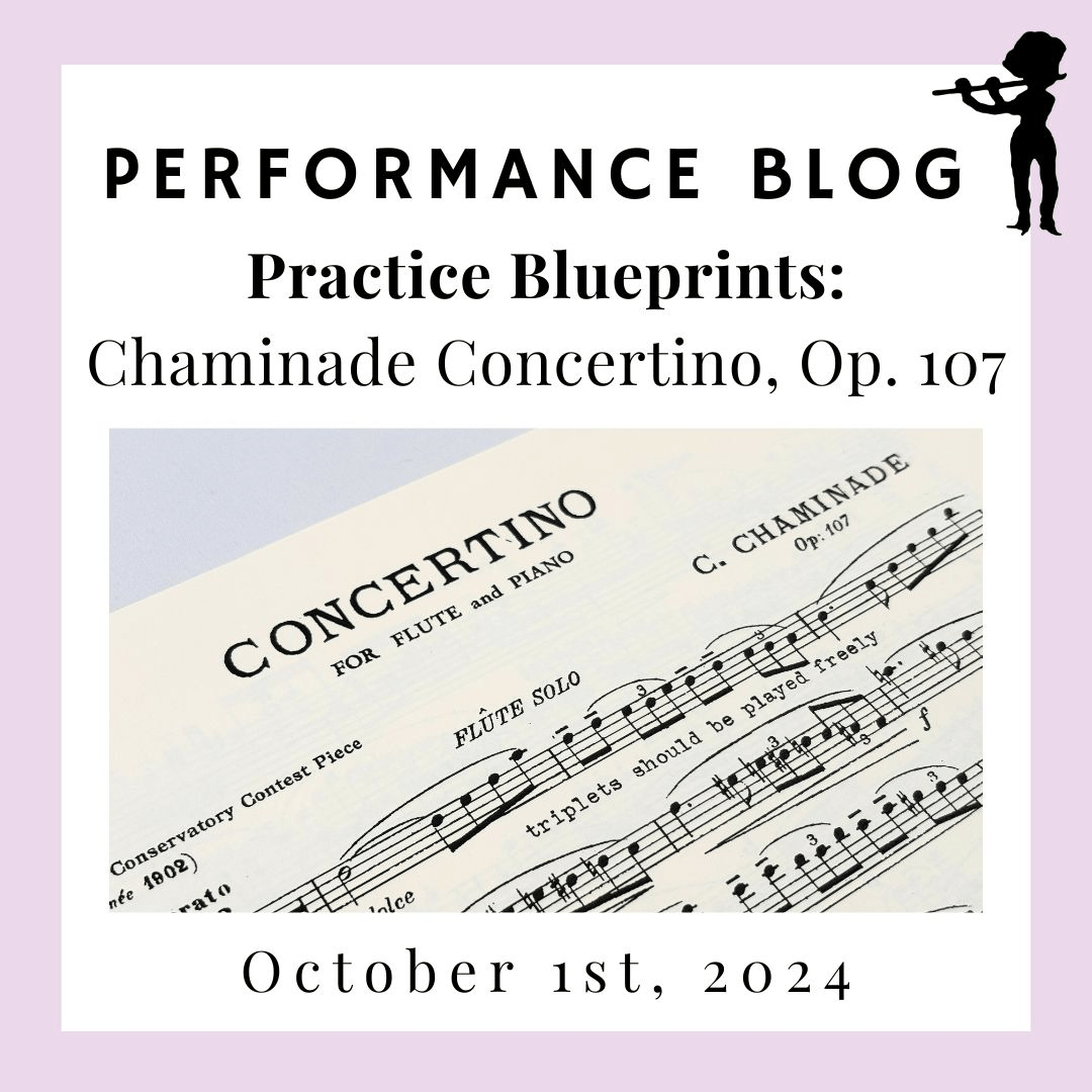 Practice Blueprints - Chaminade Concertino, Op. 107