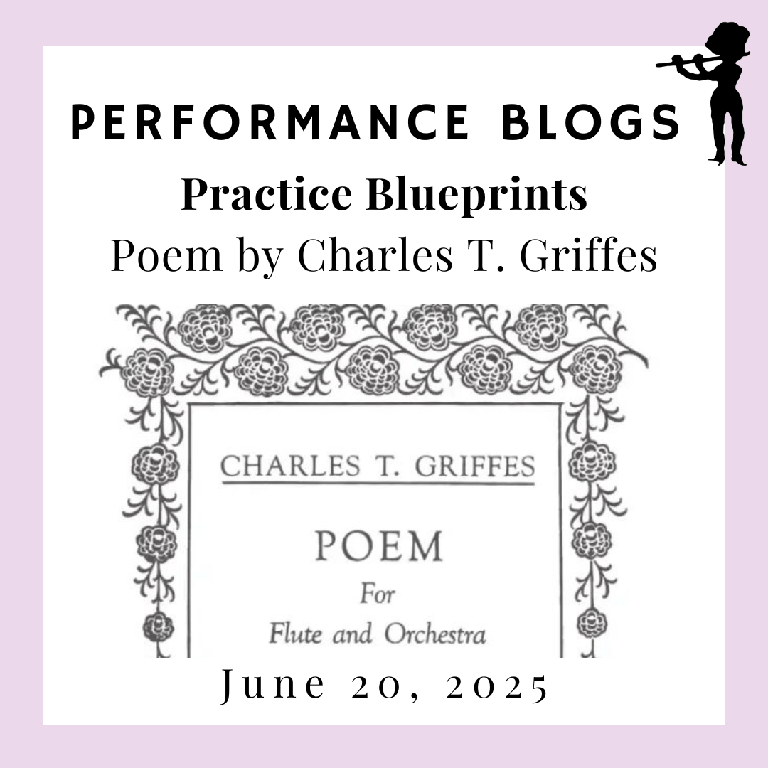 Practice Blueprints - Poem by Charles T. Griffes