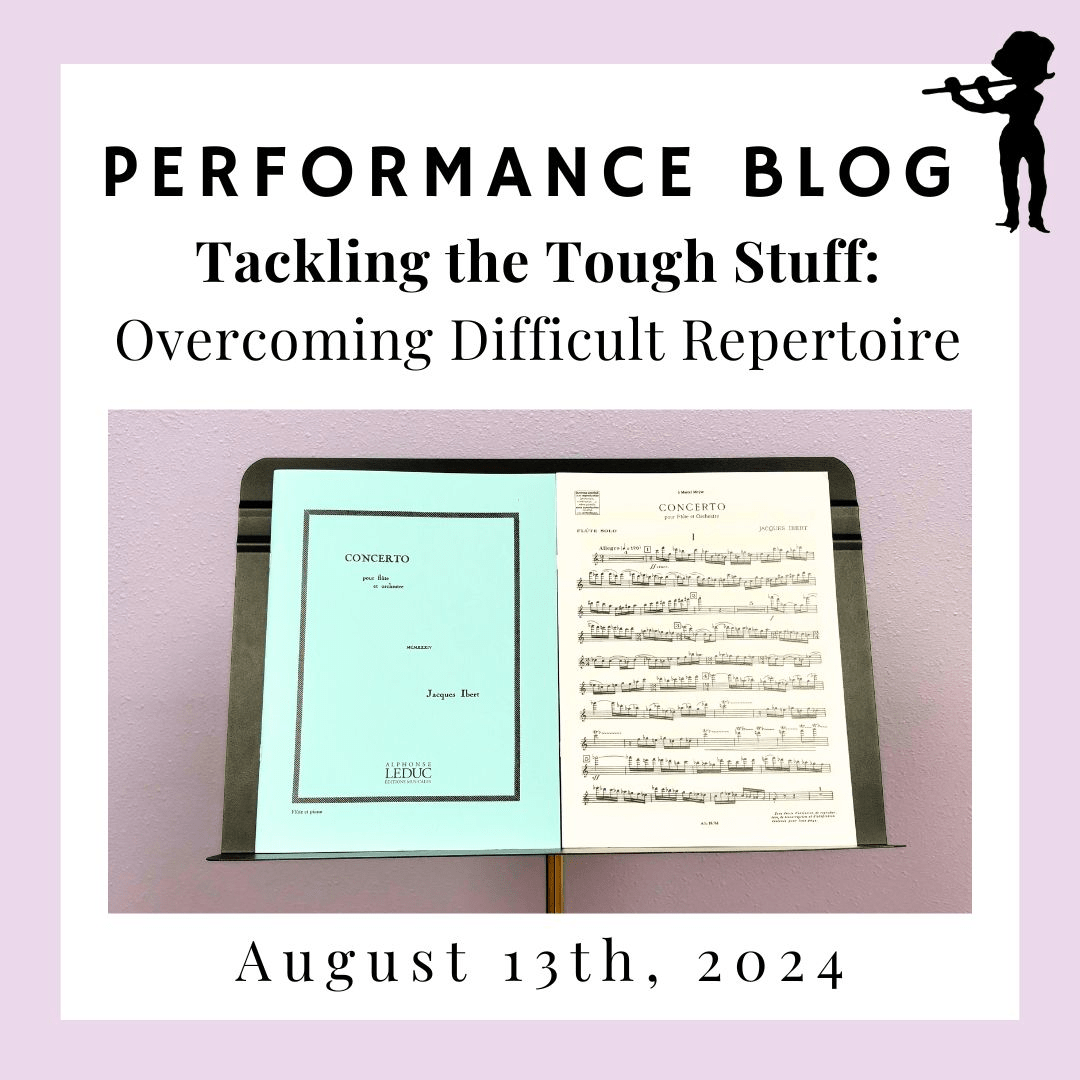 Tackling the Tough Stuff - Overcoming Difficult Repertoire