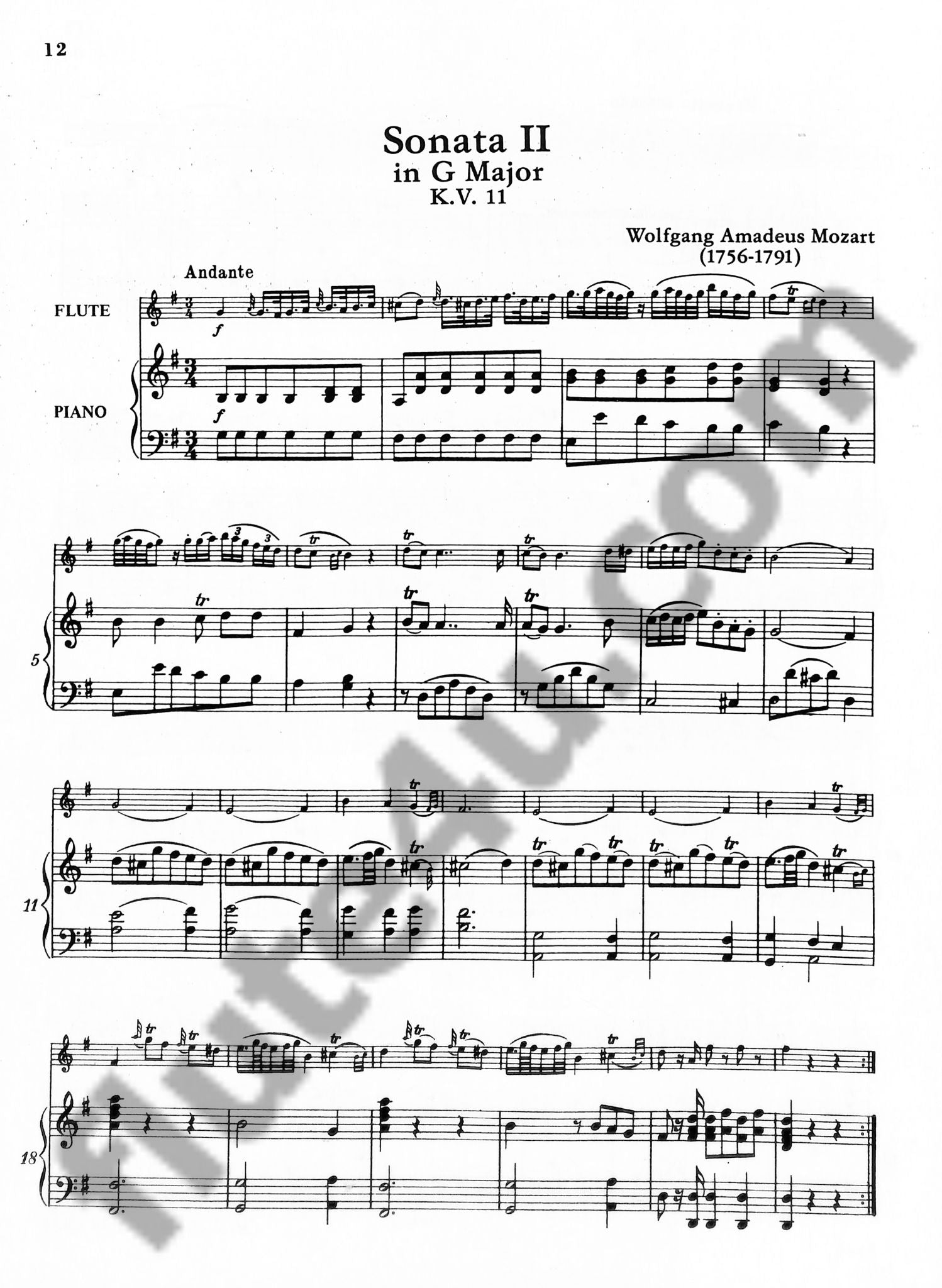 Mozart, WA :: Six Sonatas Vol. 1 (K. 10, 11, 12)