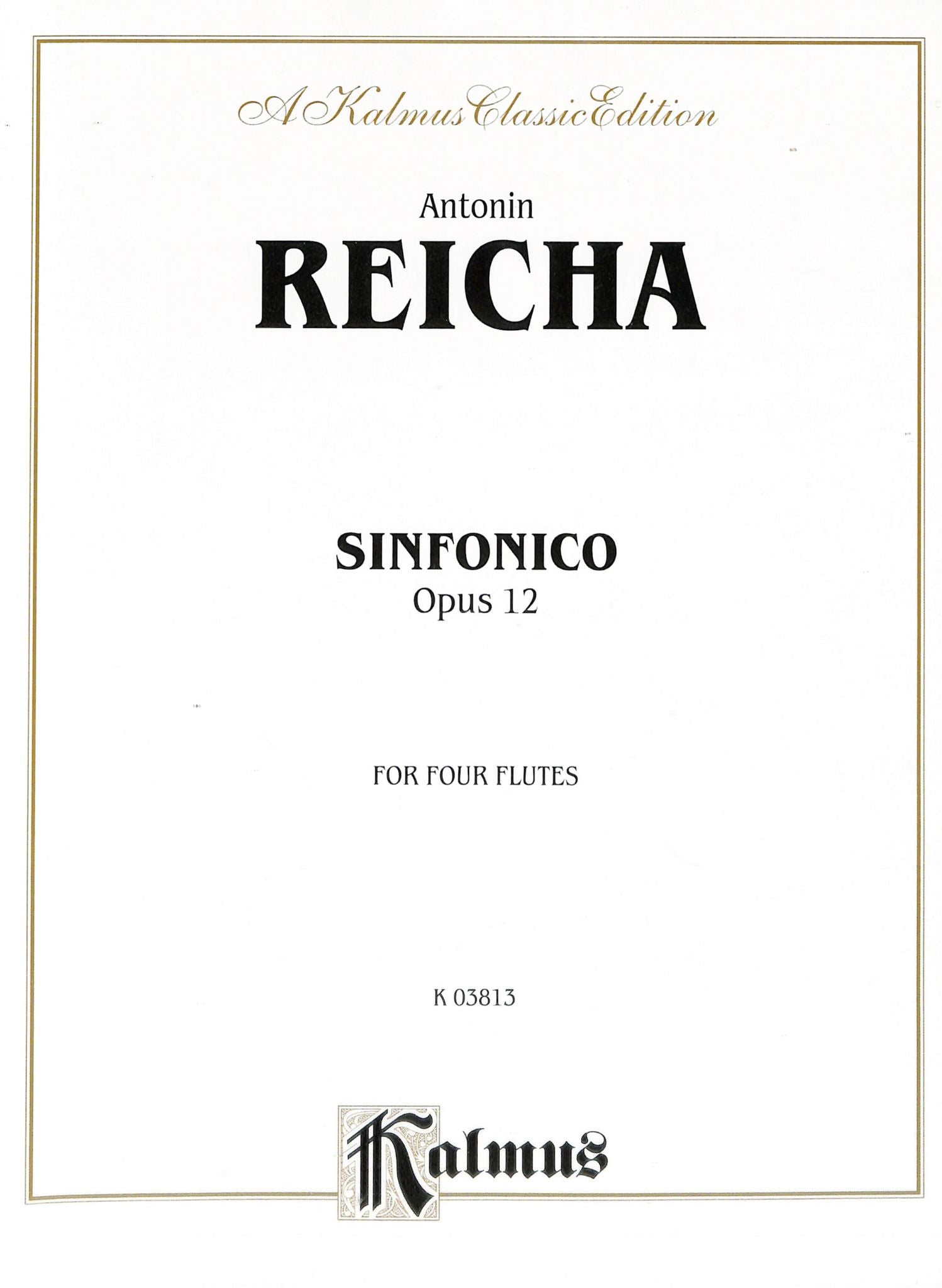 Reicha, A :: Sinfonico op. 12
