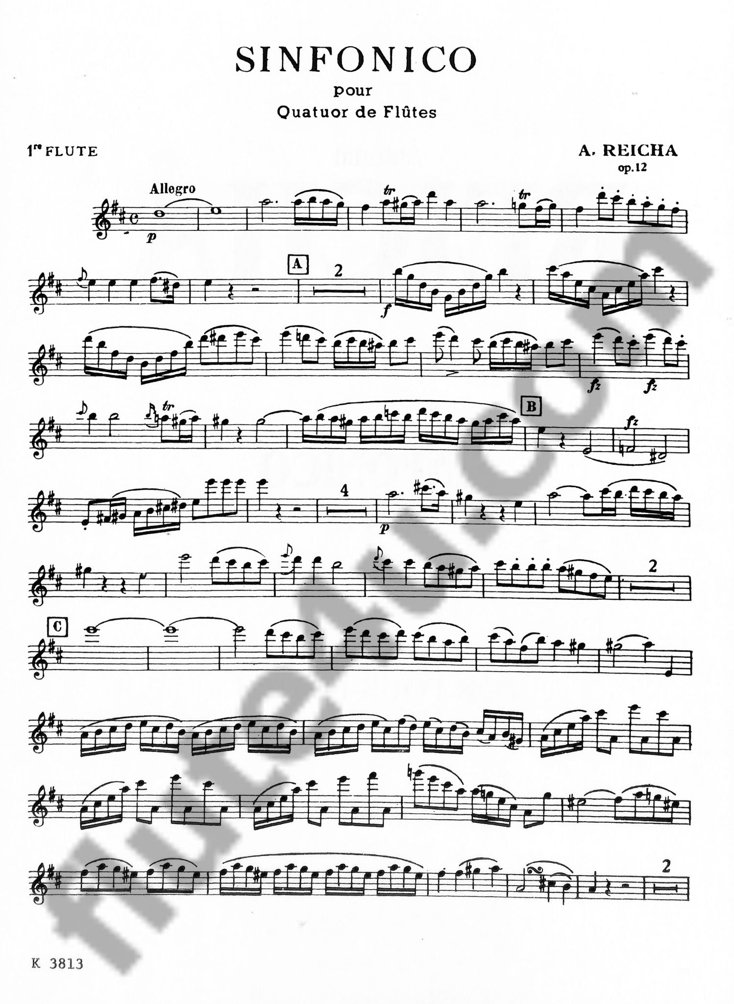 Reicha, A :: Sinfonico op. 12