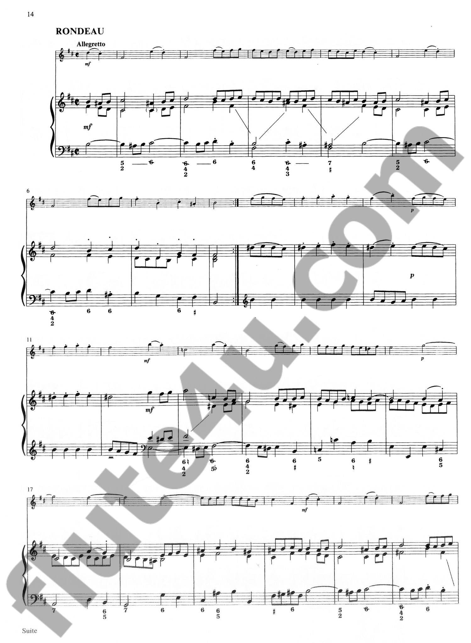 Bach, JS :: Suite in B Minor (Overture No. 2)