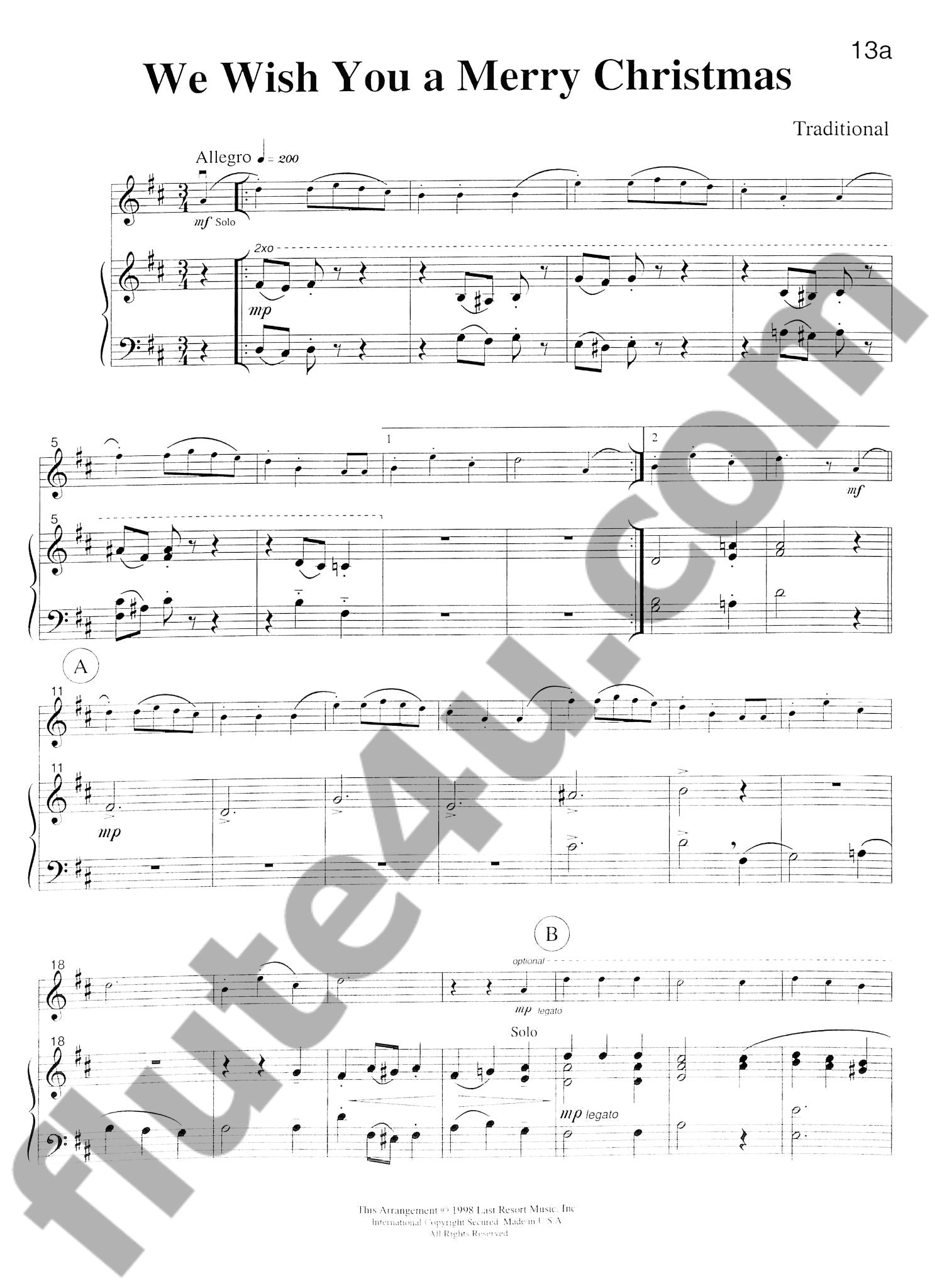 Traditional :: Eighteen Traditional Christmas Solos