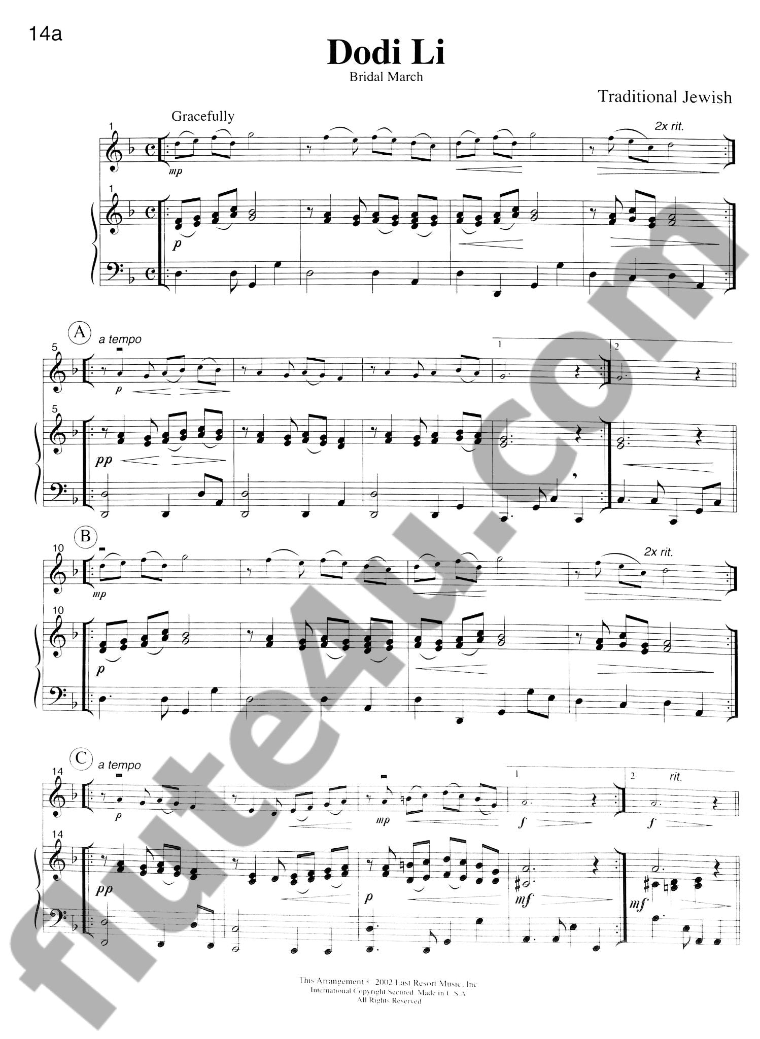 Various :: Twenty Traditional Wedding Solos