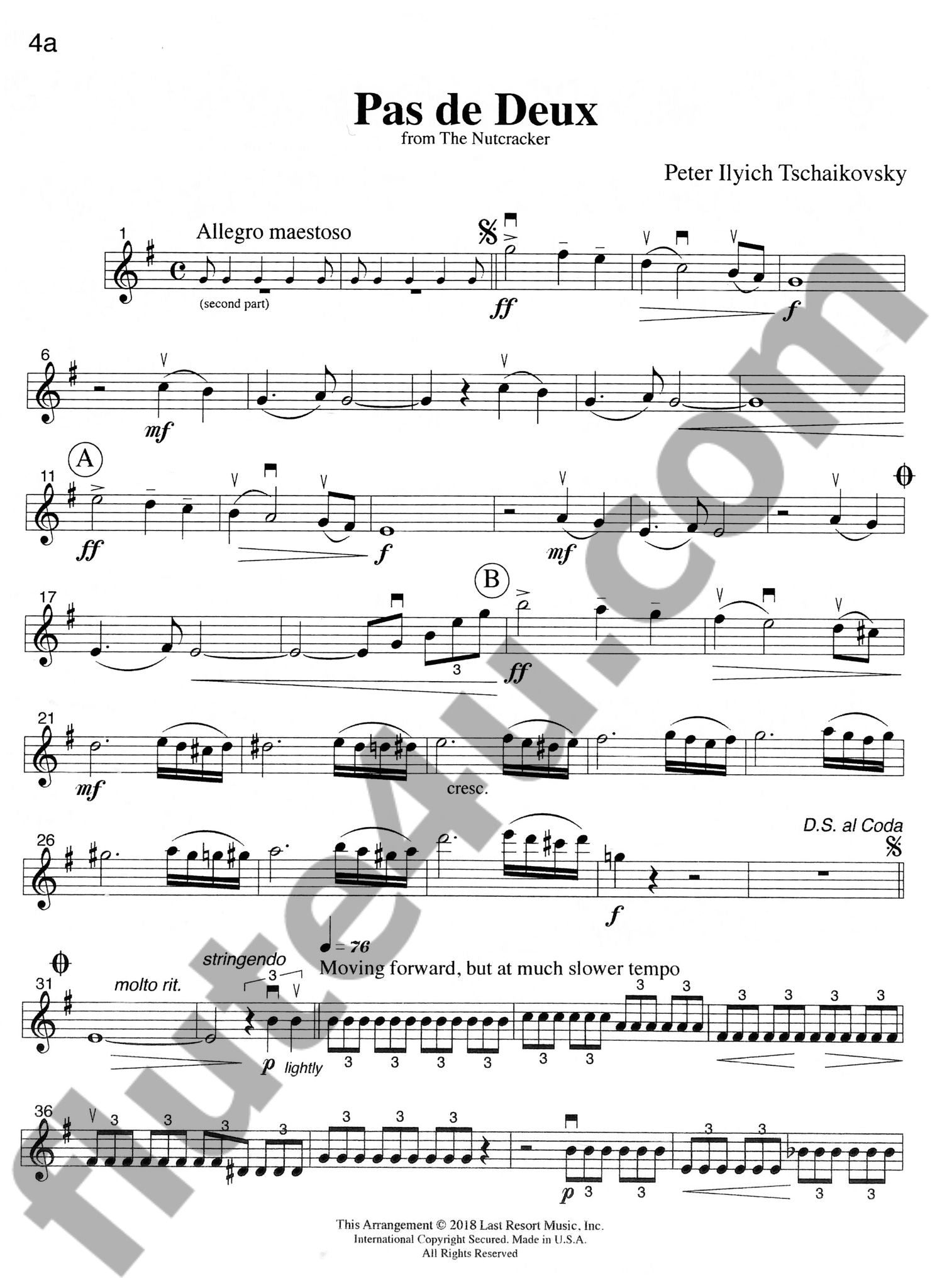 Tchaikovsky, PI :: Music for Four: The Nutcracker Set 1