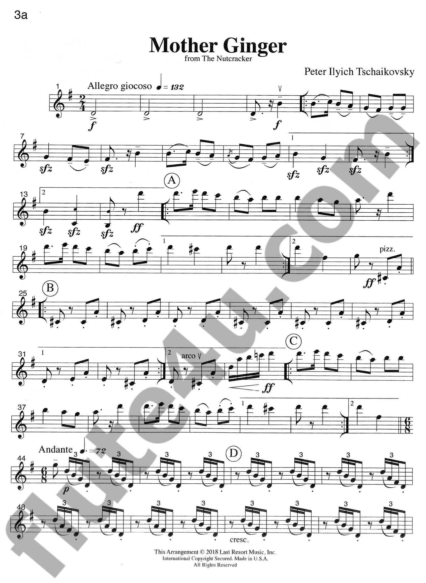 Tchaikovsky, PI :: Music for Four: The Nutcracker Set 2