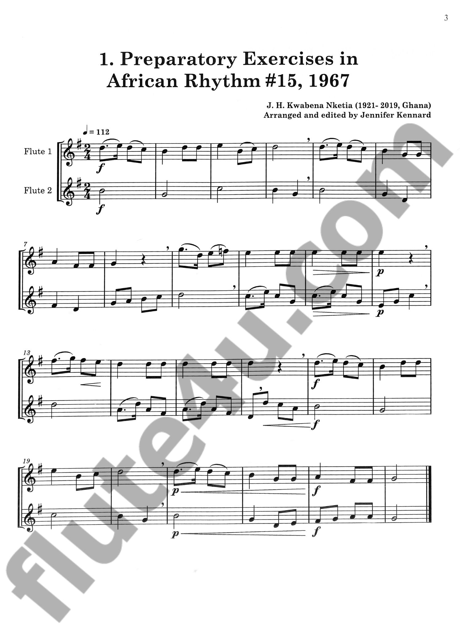 Various :: Music by Black Composers, Flute Vol. 1