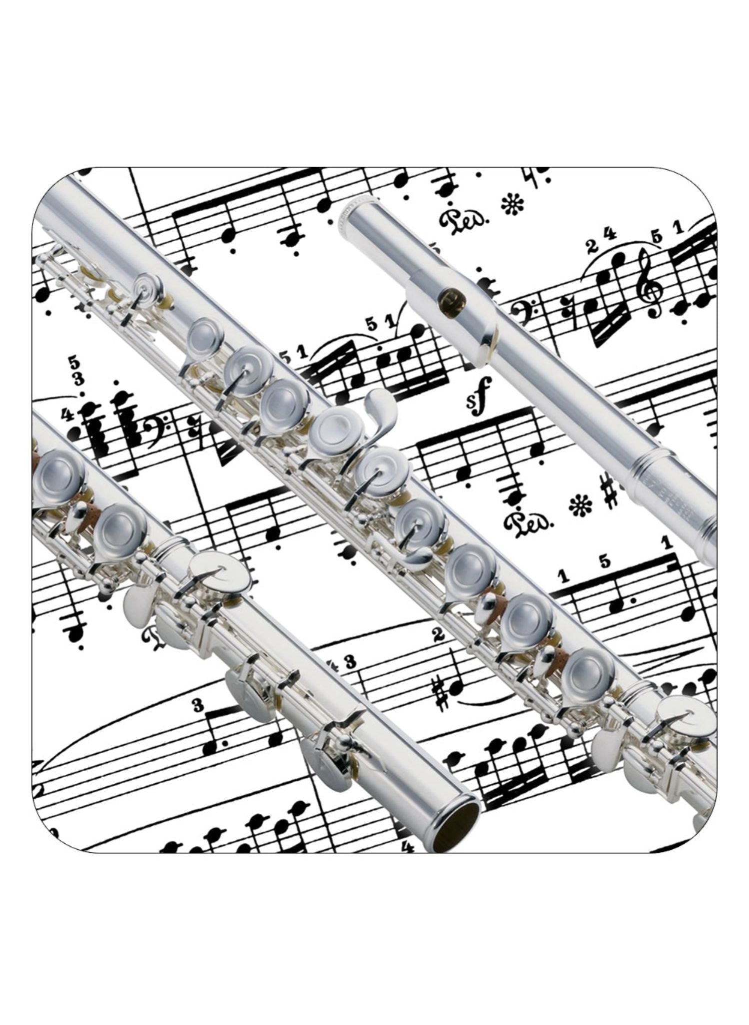 Luggage Handle with Flute Design