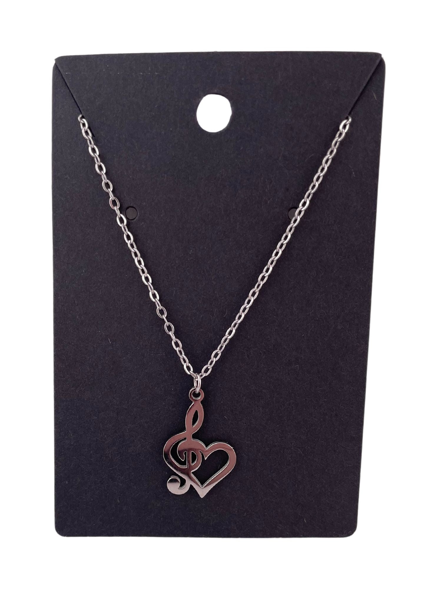Necklace - Treble Clef Heart