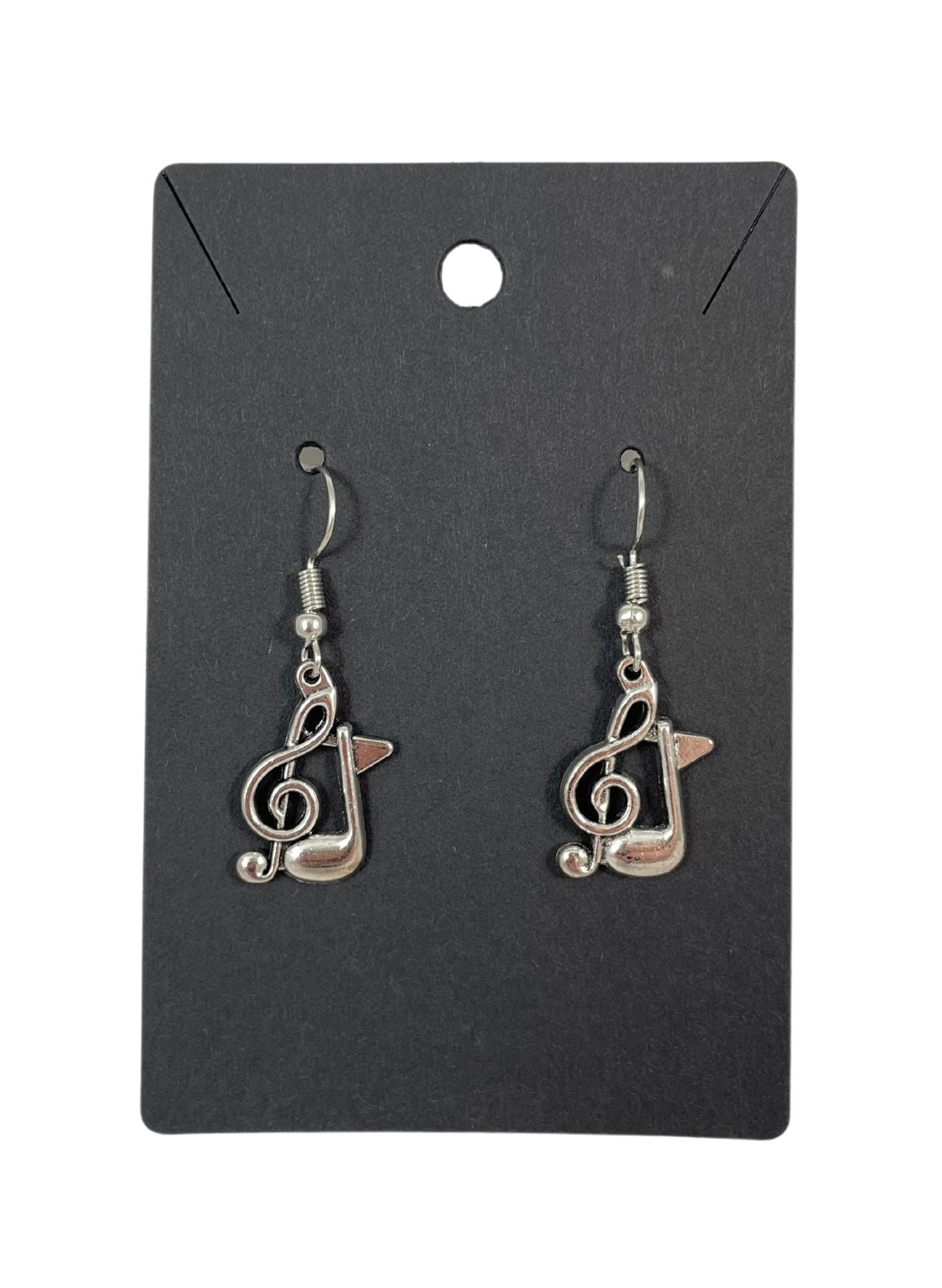 Earrings - Treble Clef with Eighth Note