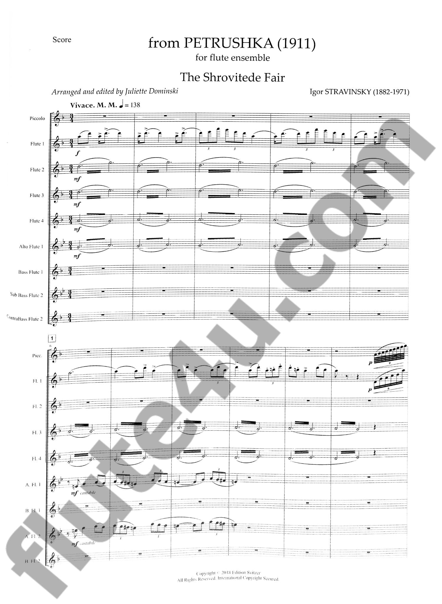 Stravinksy, I :: Suite from Petrushka