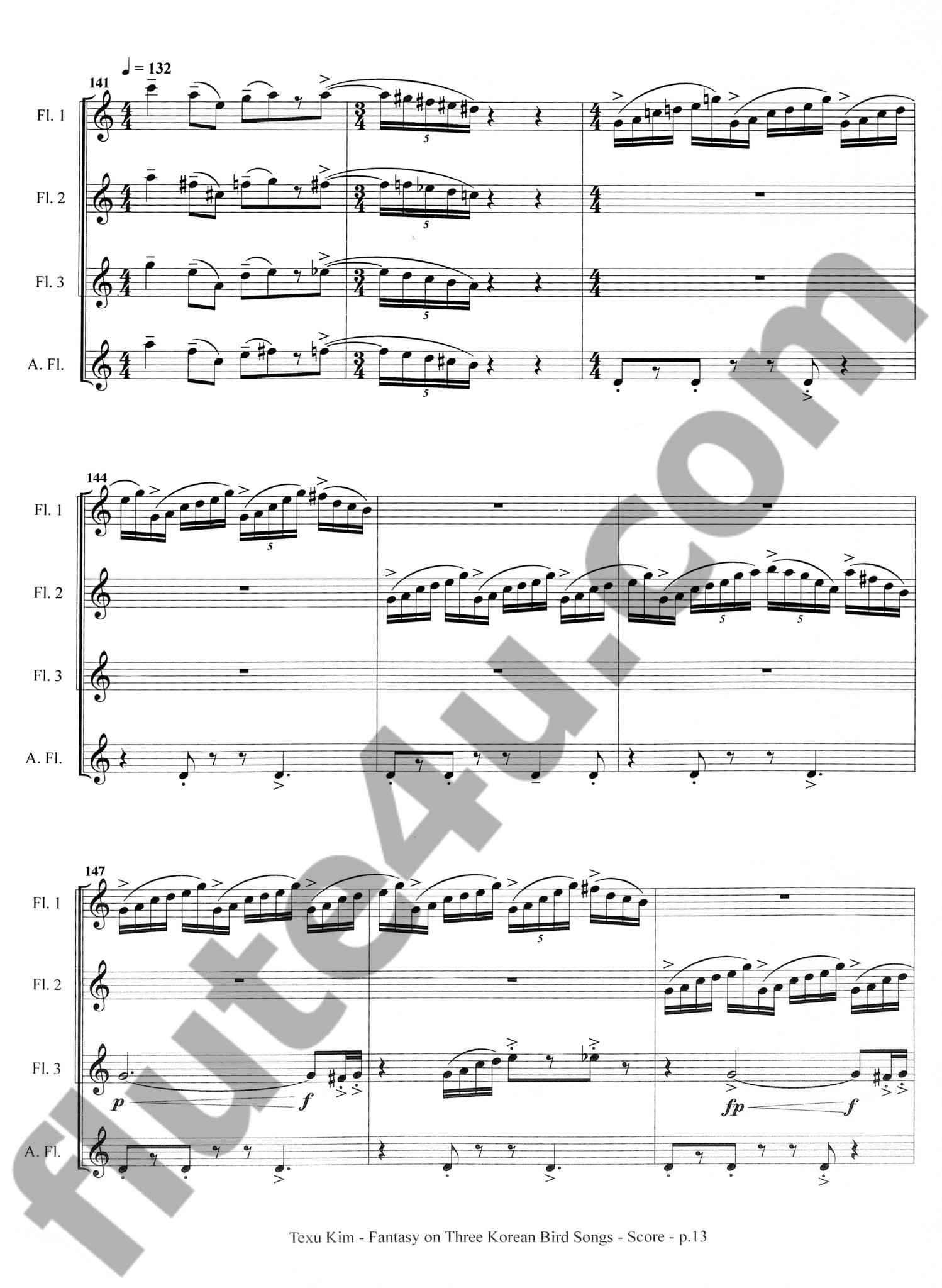 Kim, T :: Fantasy on Three Korean Bird Songs