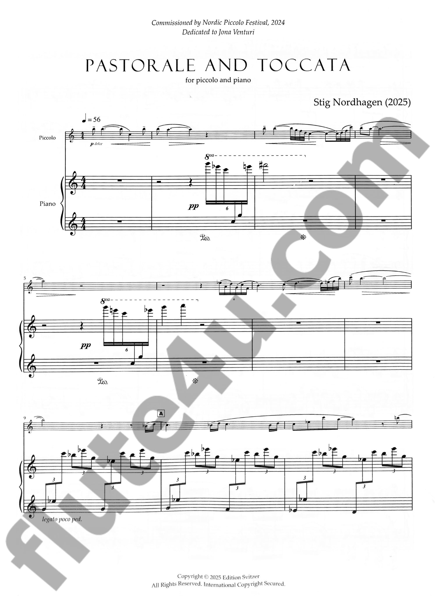 Nordhagen, S :: Pastorale and Toccata