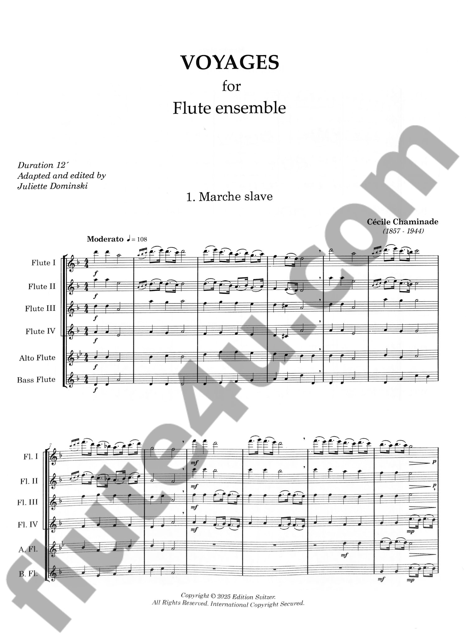Chaminade, C :: Voyages