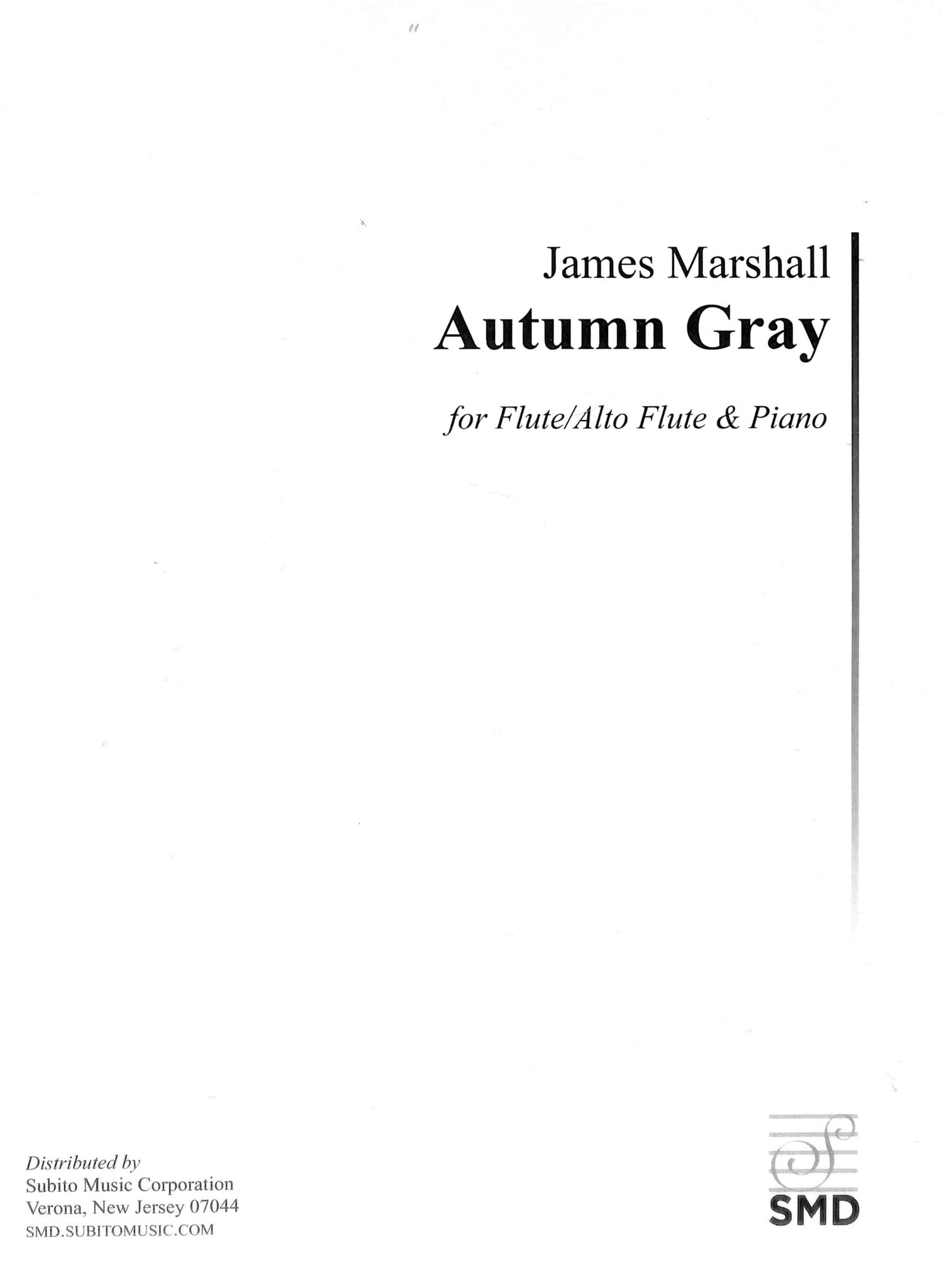 Marshall, J :: Autumn Gray