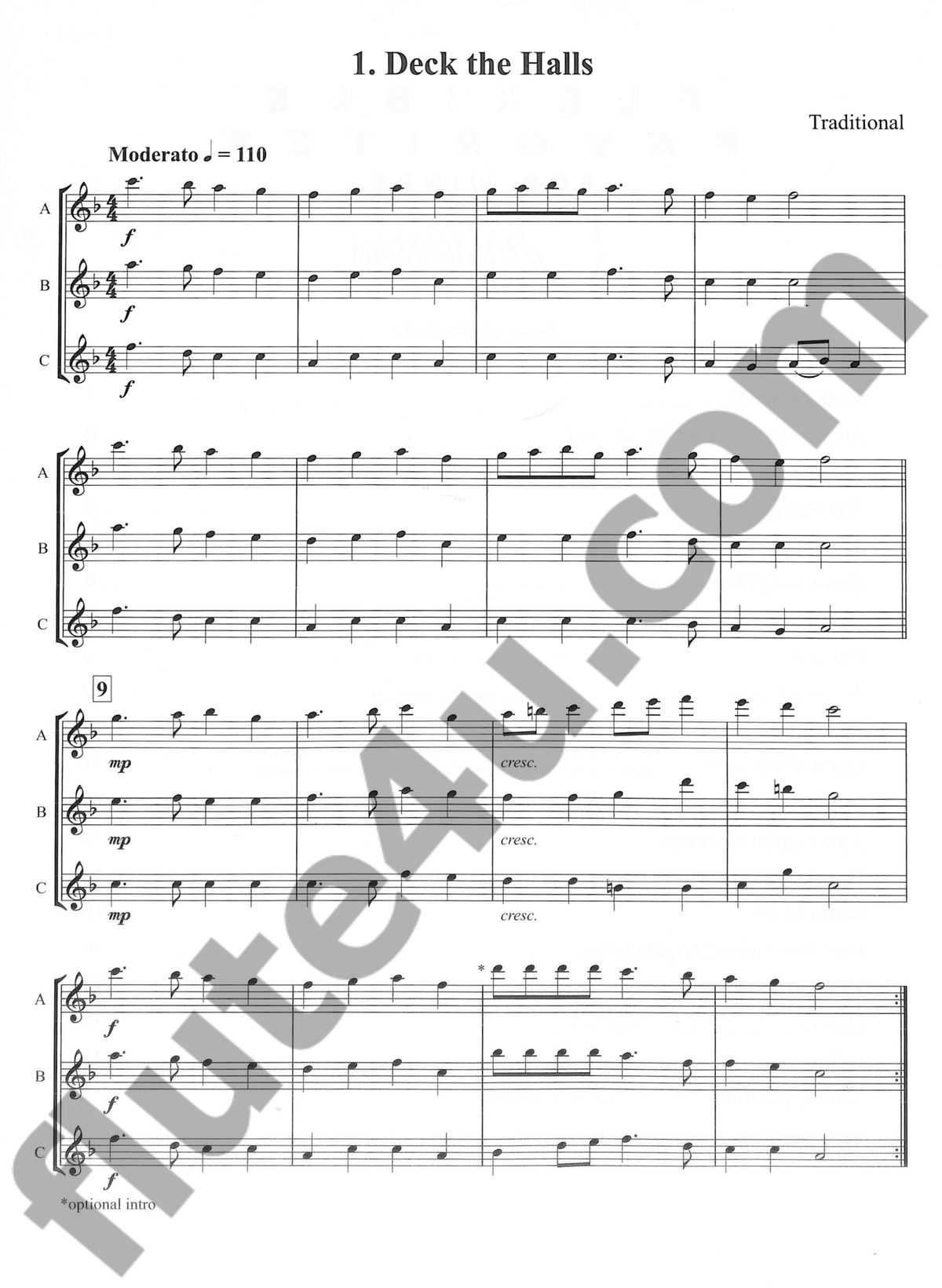 Various :: Flexible Favorites for Winds: Christmas – Flute