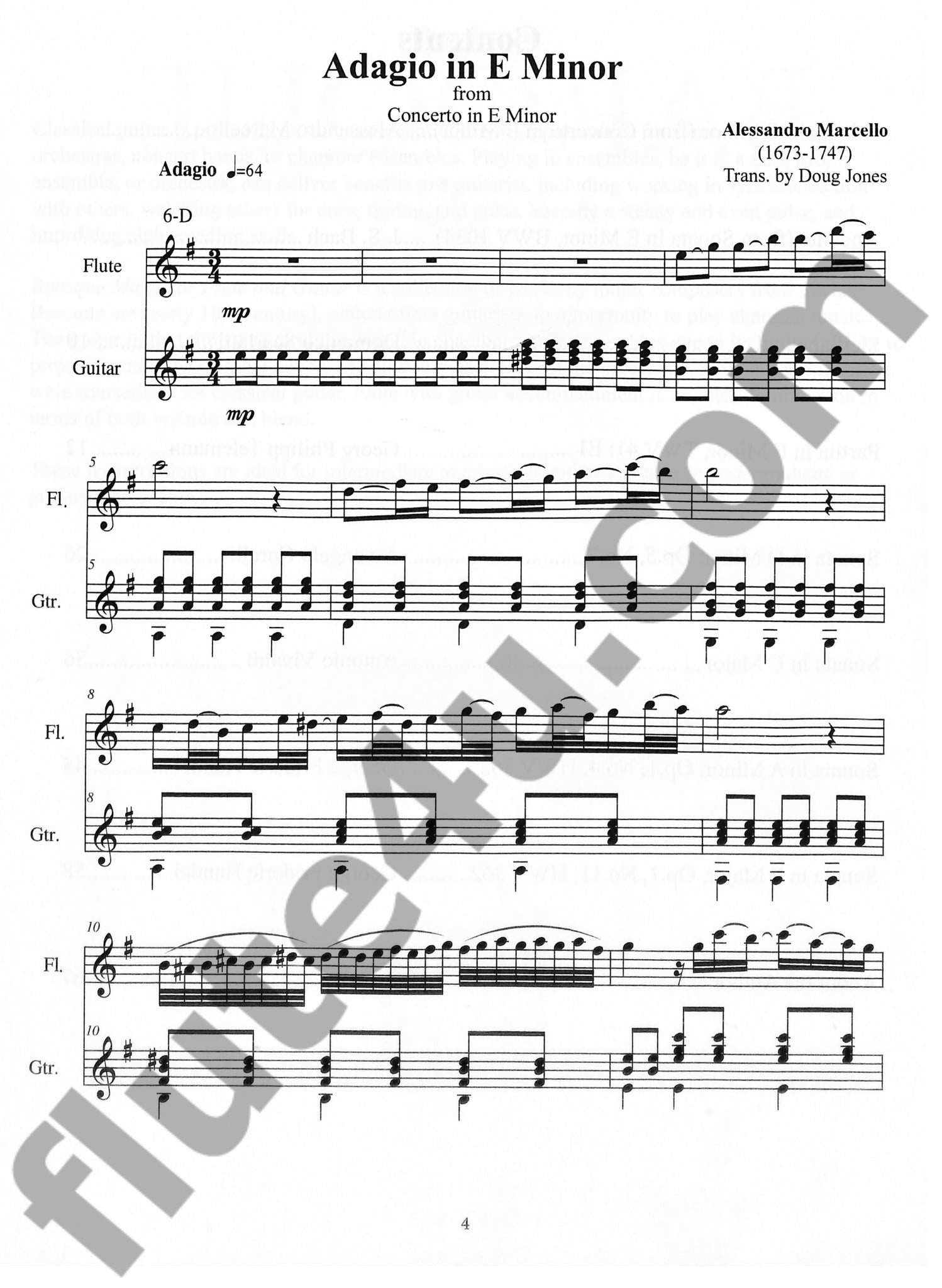 Various :: Baroque Music for Flute & Guitar