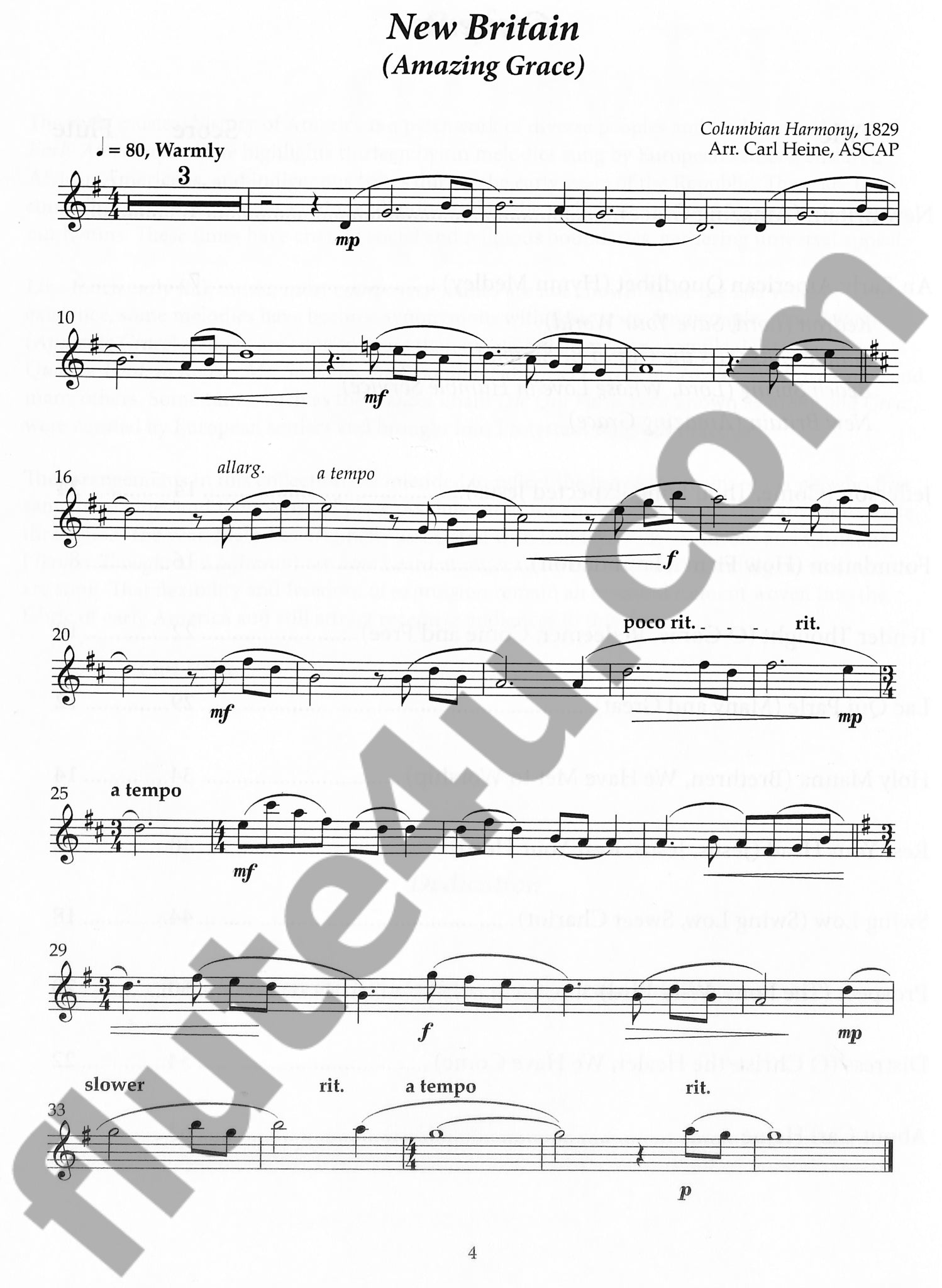 Various :: Hymns of Early America for Flute