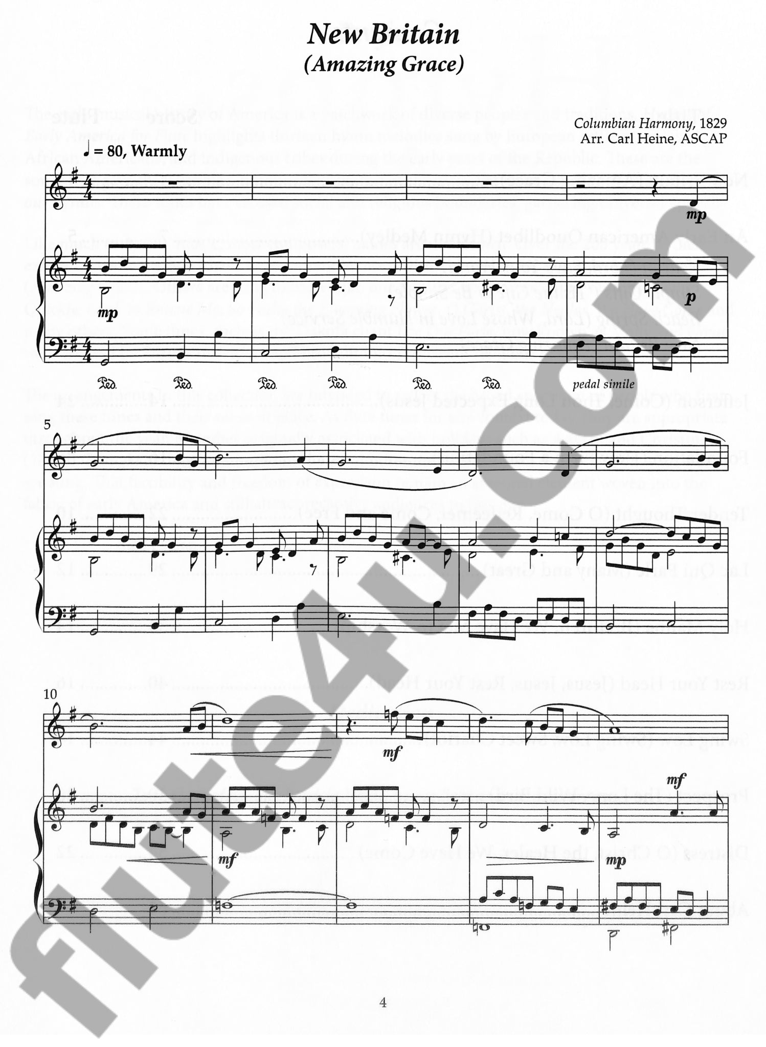 Various :: Hymns of Early America for Flute