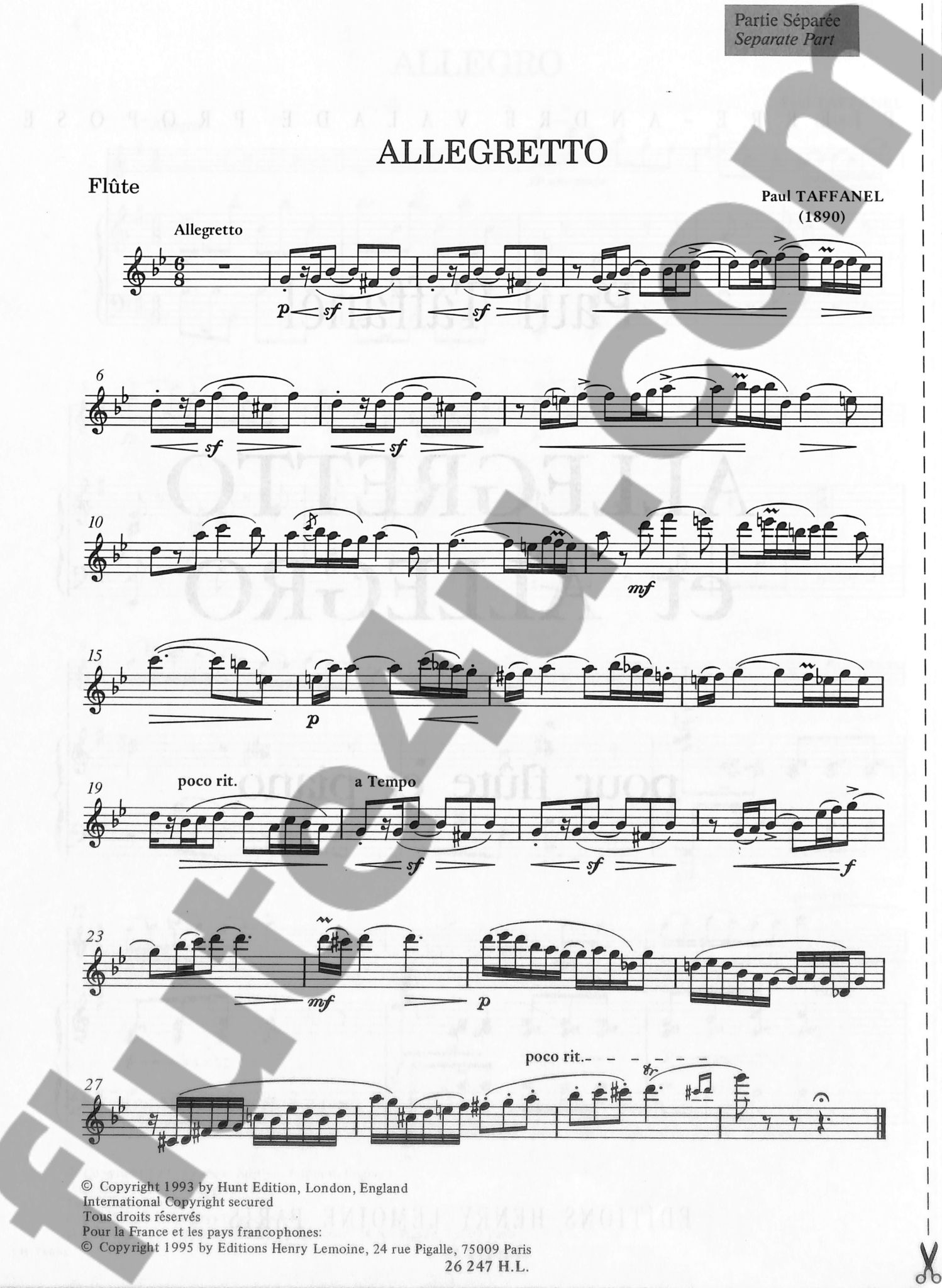 Allegretto et Allegro