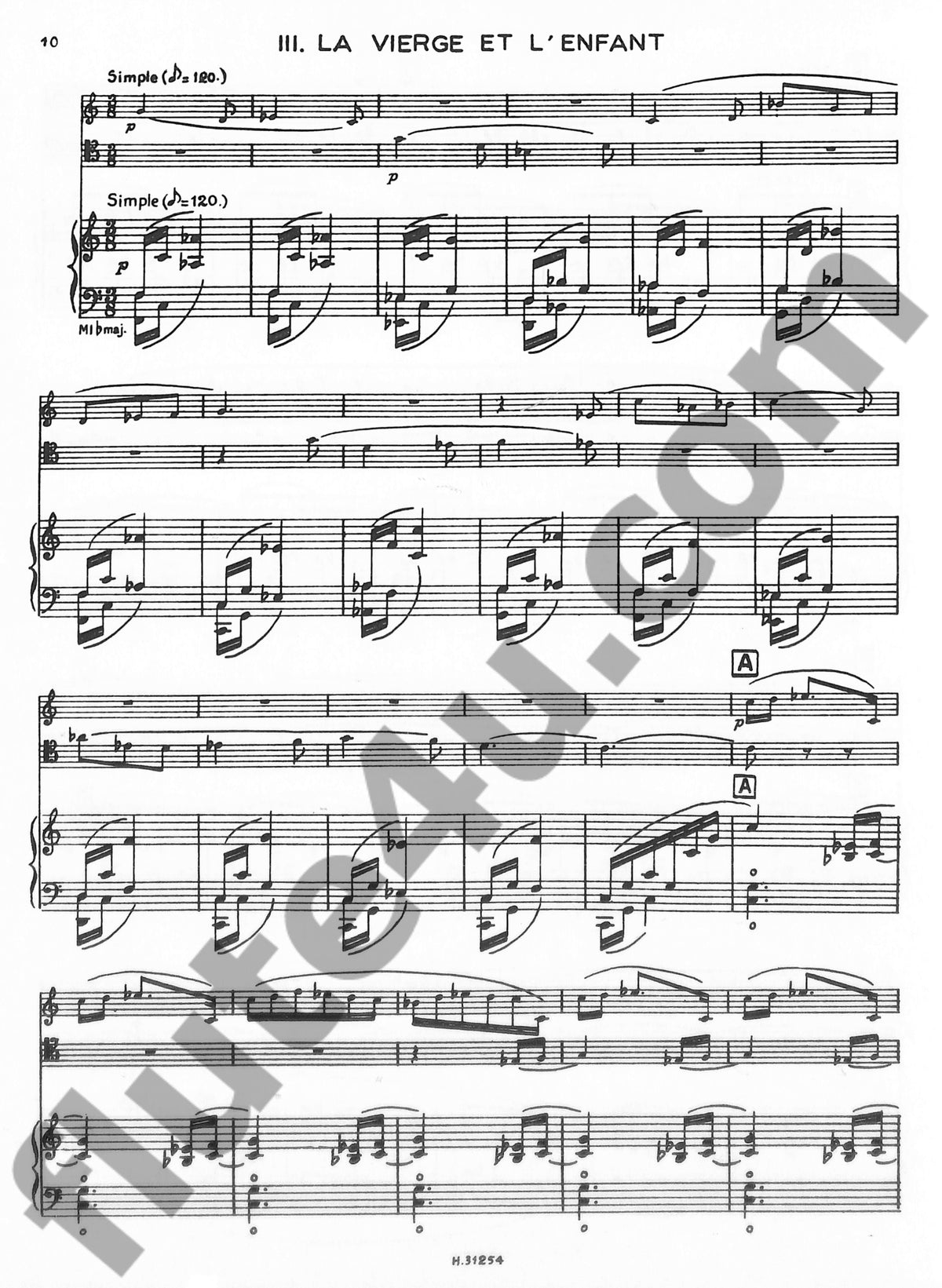 Jolivet, A :: Pastorales de Noel [Christmas Pastorals]