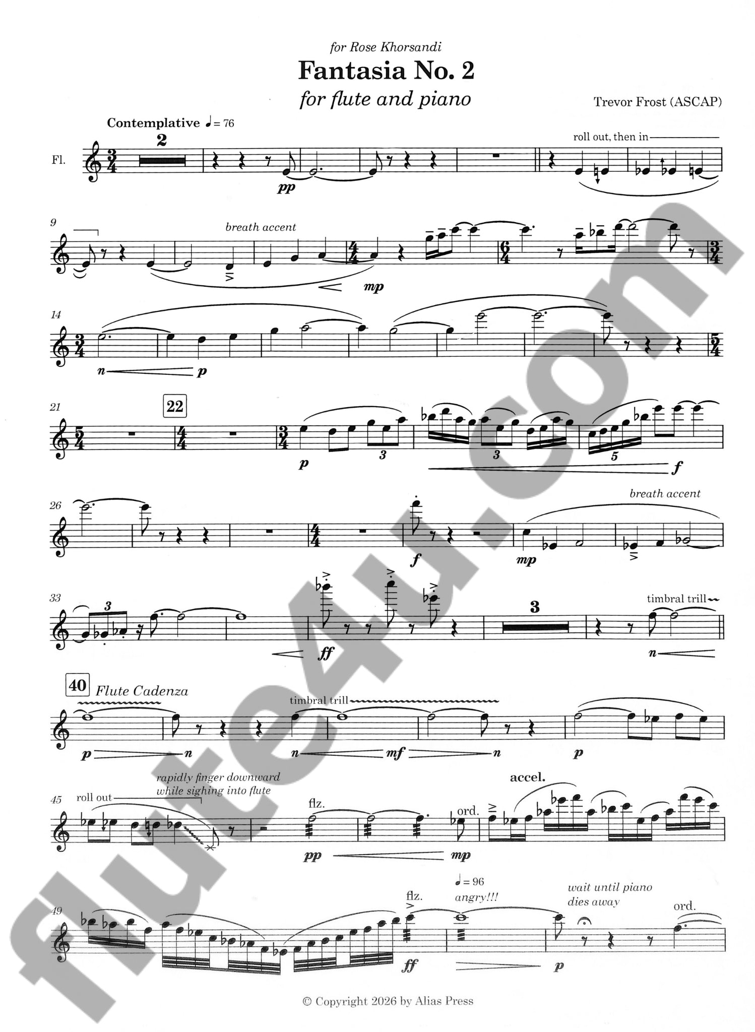 Frost, T :: Fantasia No. 2