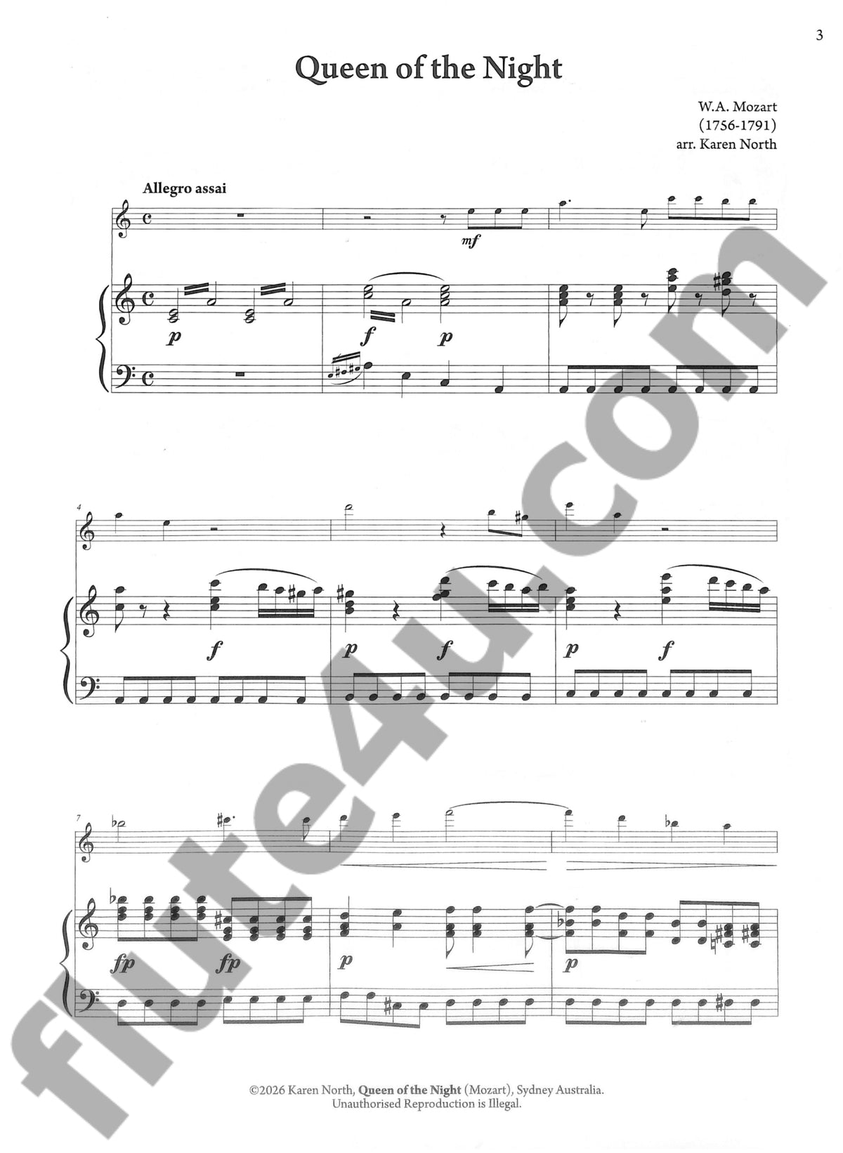 Mozart, WA :: Queen of the Night