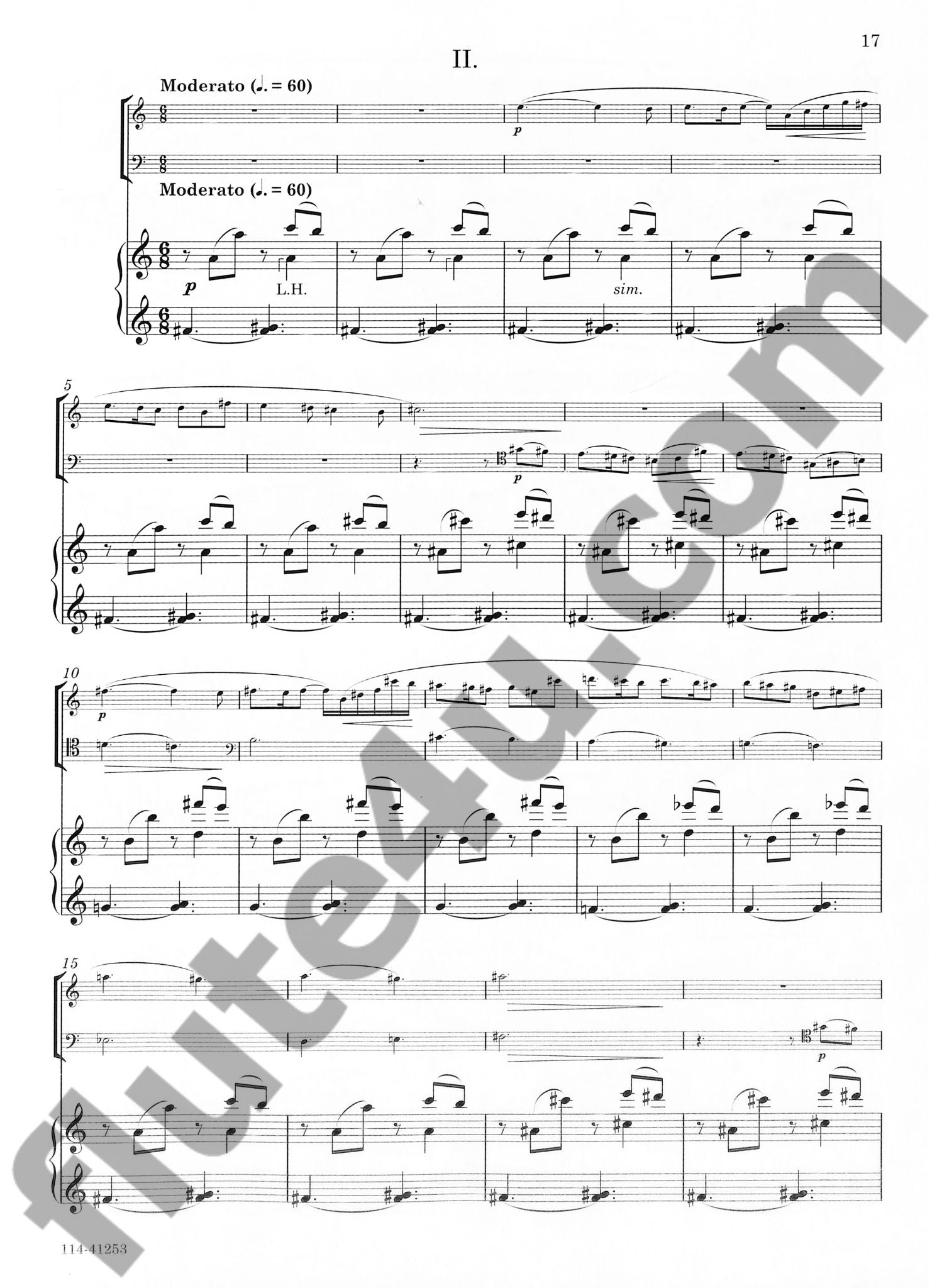 Liebermann, L :: Trio No. 1 op. 83