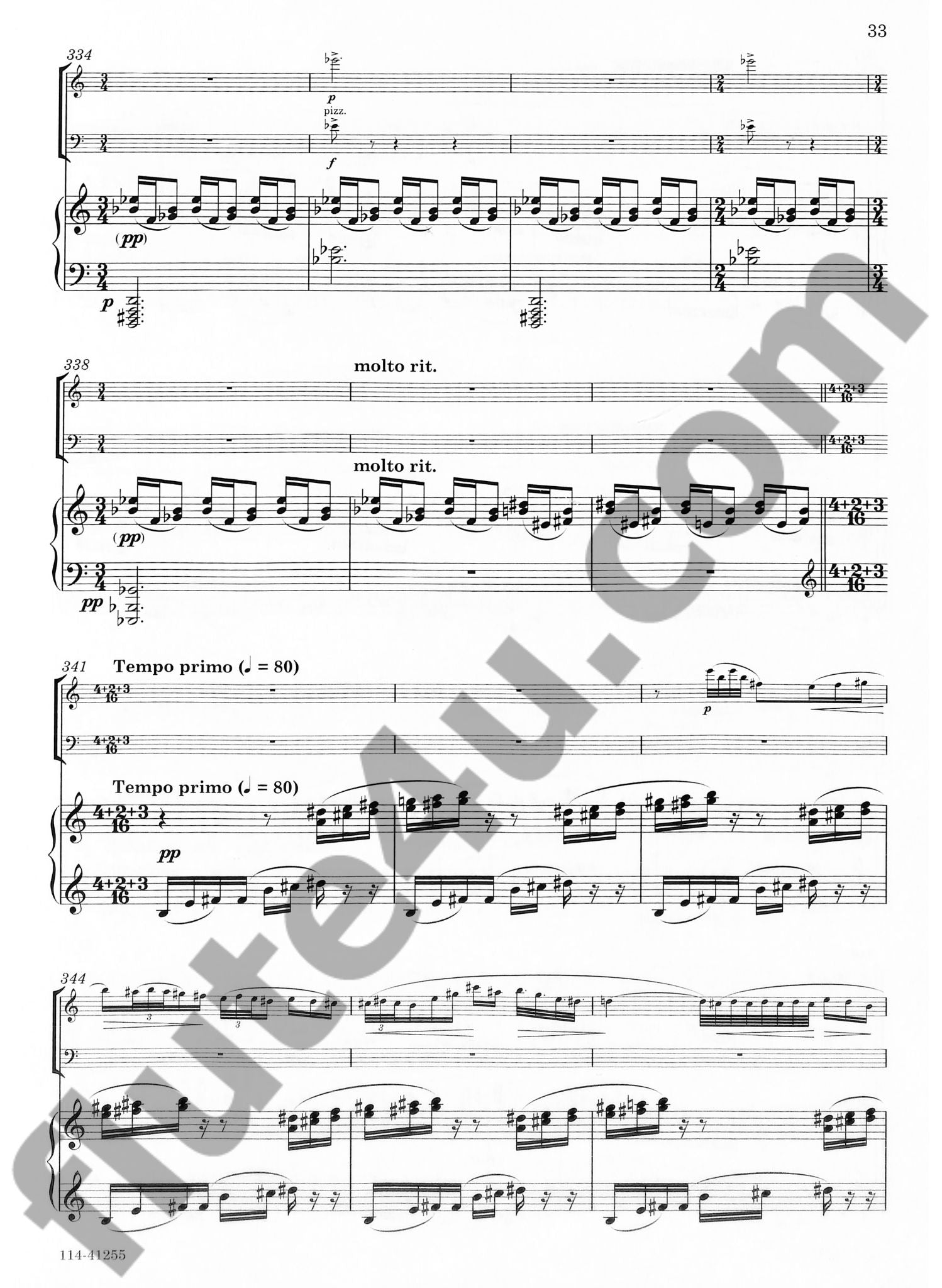 Liebermann, L :: Trio No. 2 op. 87