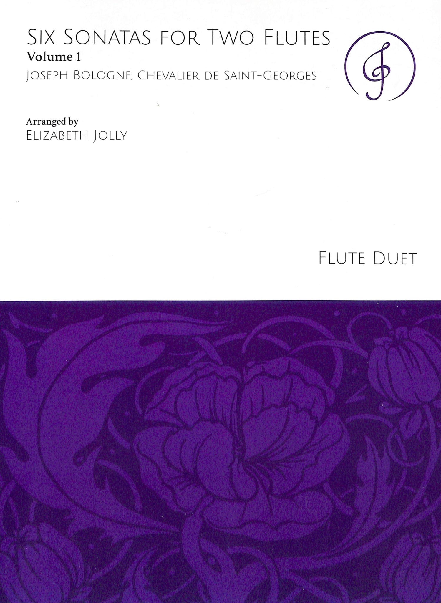 Bologne, J :: Six Sonatas for Two Flutes, Vol. 1
