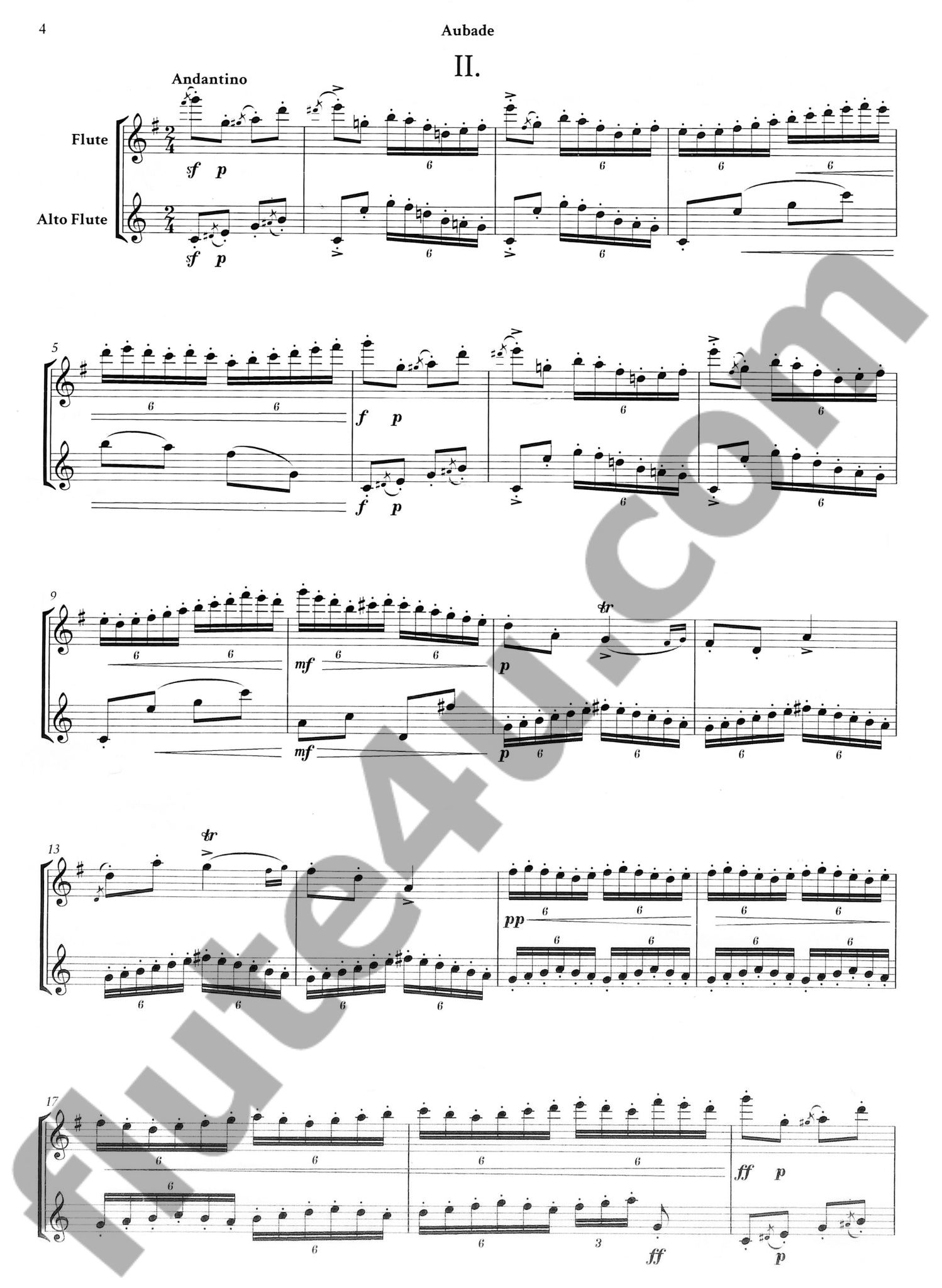 Godard, B :: Aubade, Op. 133